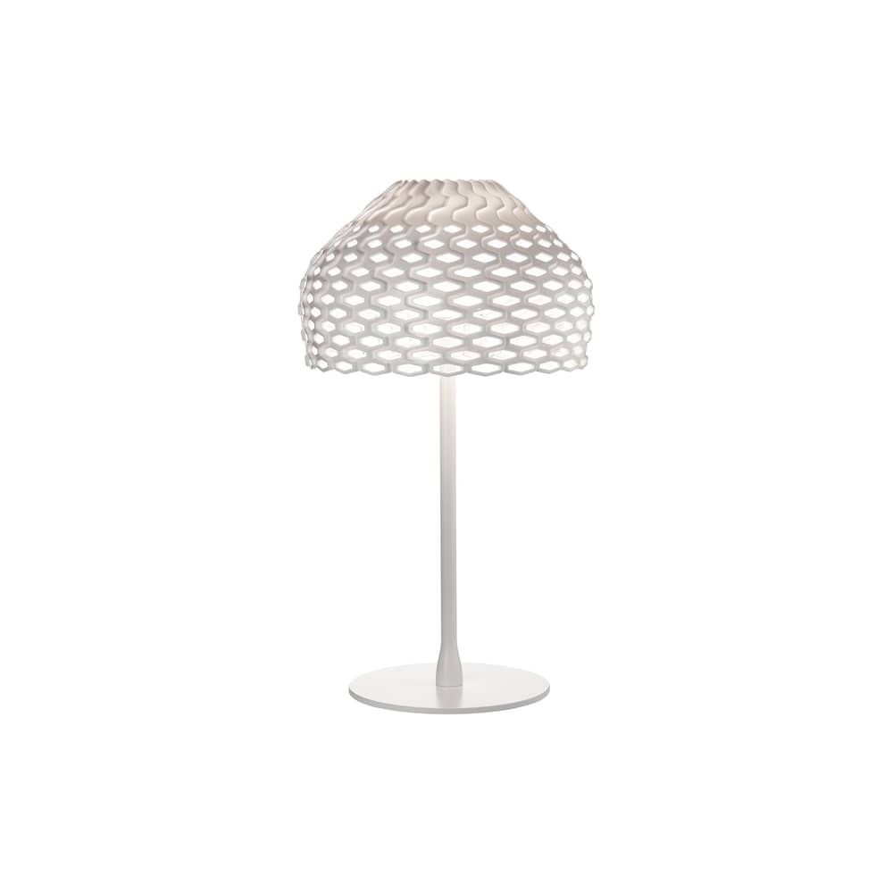 Lampe de table Tatou plastique blanc / H 50 cm - Flos - Blanc - Méthacrylate, Polycarbonate