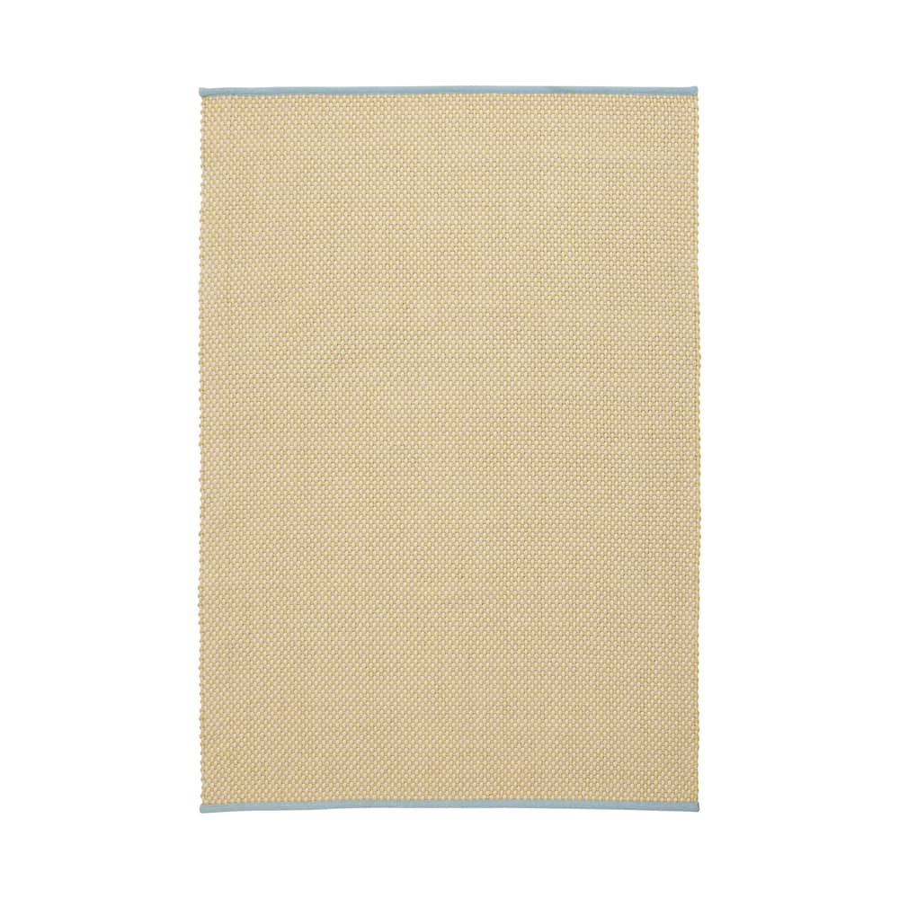 Teppich 3 Colour textil gelb / 140 x 200 cm - Hay - Sanftes Gelb - Jute, Wolle