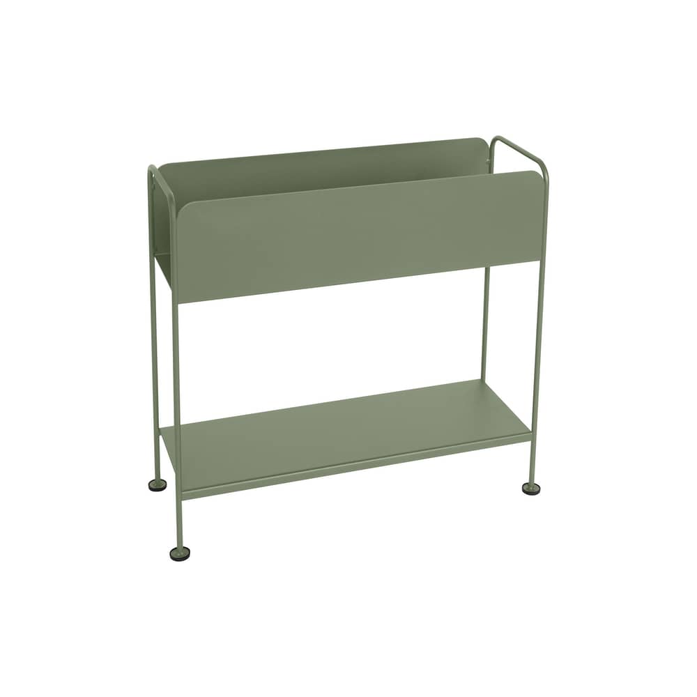 Übertopf Picolino metall grün / Staumöbel - Metall / L 66 x H 63 cm - Fermob - Kaktus - Stahl