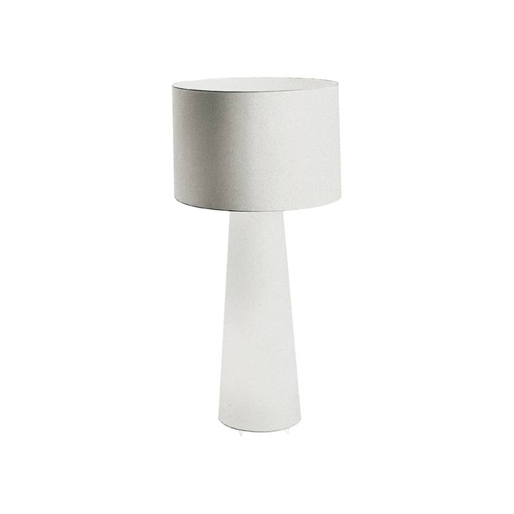 Big Shadow Floor lamp textile white / Ø 75 x H 160.5 cm - Fabric / Marcel Wanders, 1998 - Cappellini - H 160.5 cm / White - Fabric, Metal