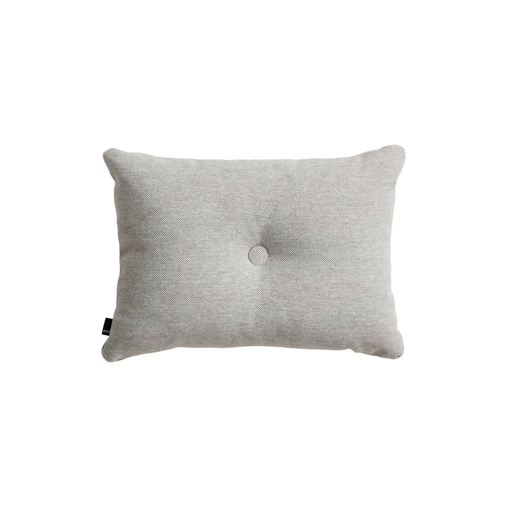 Coussin Dot Mode gris / 60 x 45 cm - Hay - Gris clair - Polyester recyclé, Polyester vierge