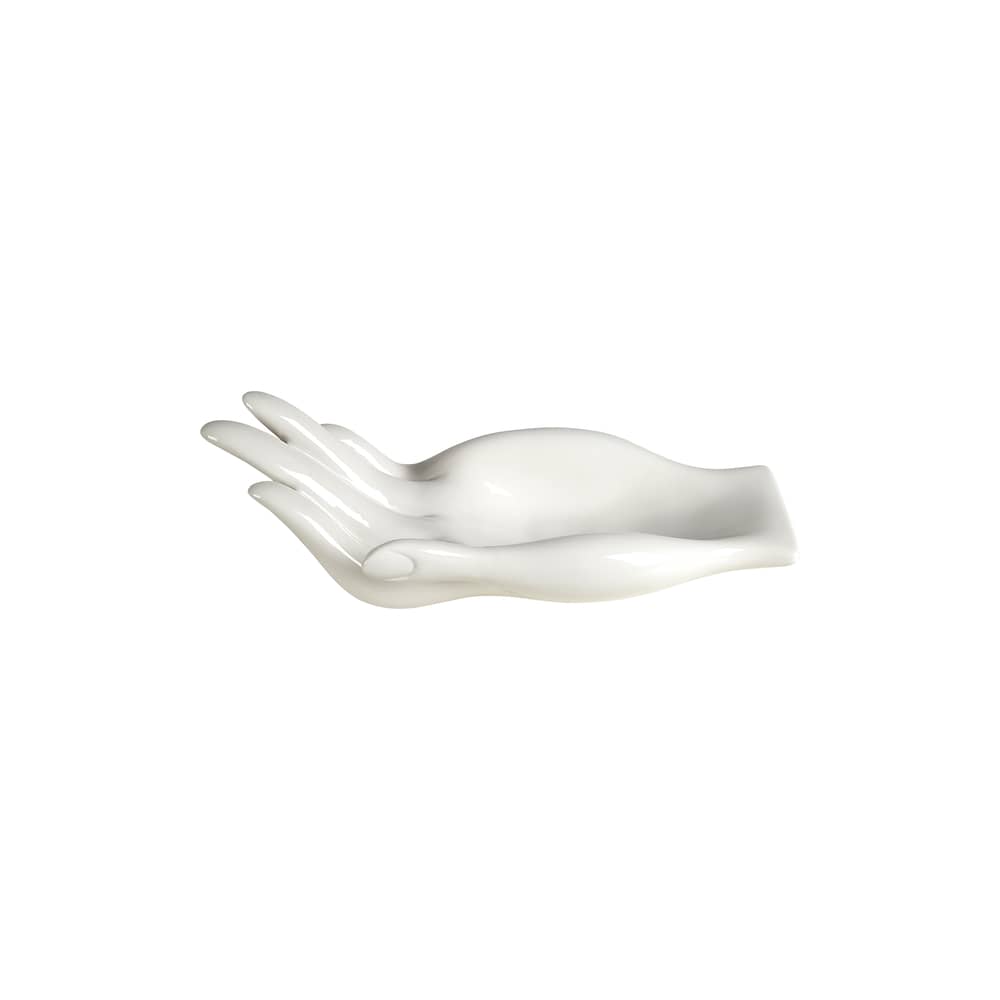 Coupe Eve céramique blanc / 46 x 22 cm - Jonathan Adler - Blanc - Porcelaine