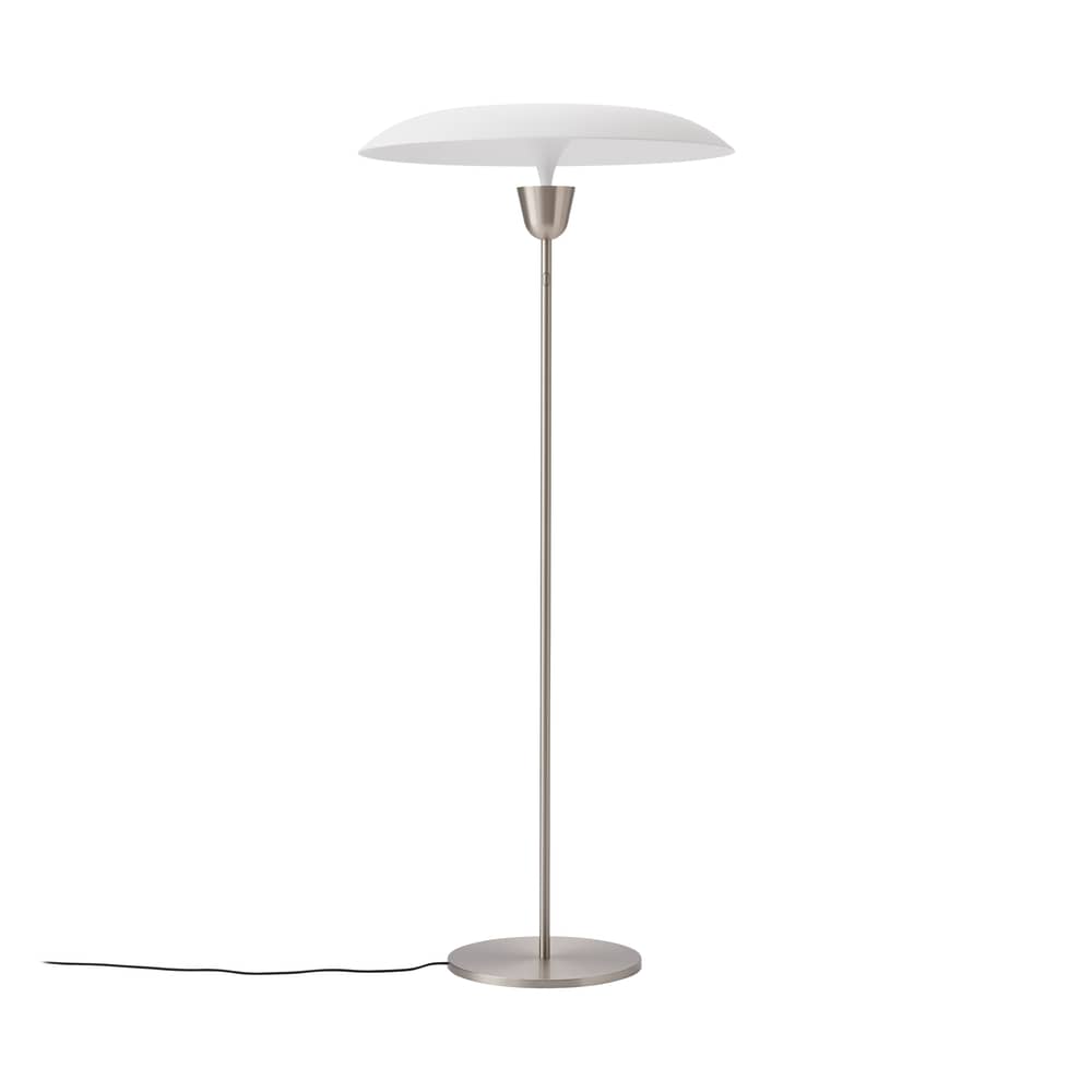 Lampadaire Kantarell LED - NEW WORKS - Nickel - Acier, Aluminium