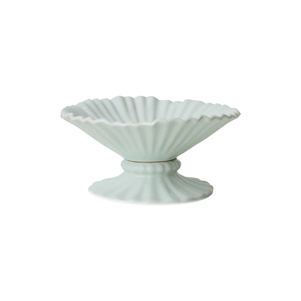 Coppa New classics ceramica bianco / Ø 20 x H 10 cm - HK LIVING - Bianco - Gres