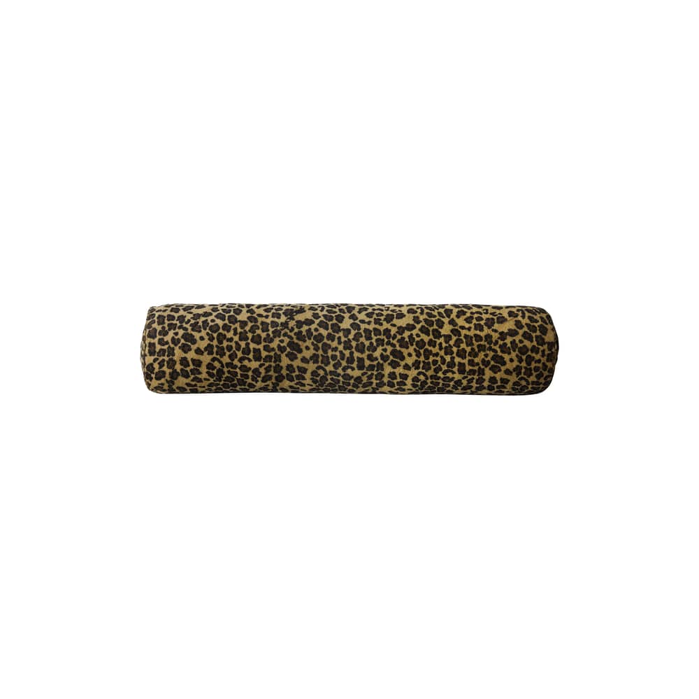 Cuscino Panther Large tessuto marrone / Ø 30 x 150 cm - HK LIVING - Ø 30 x 150 cm - Espanso, Tessuto poliestere