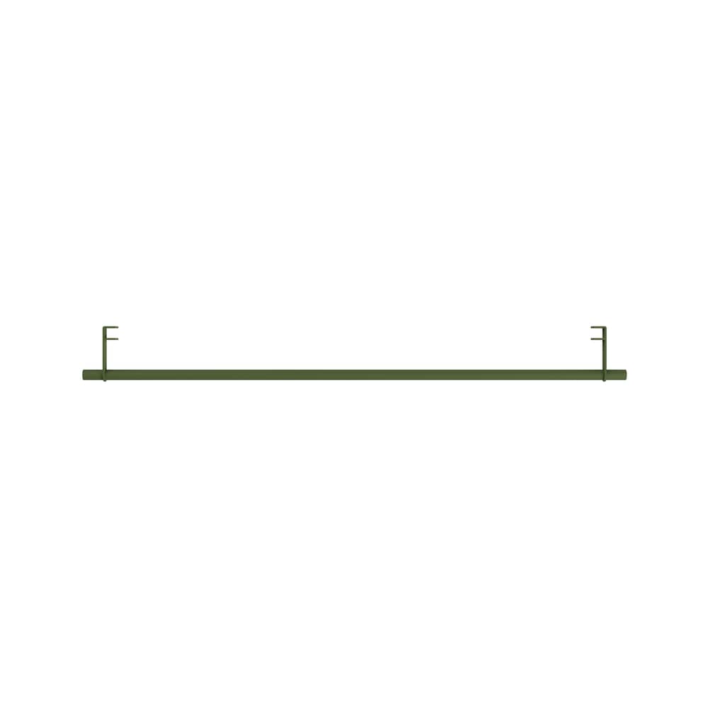 Accessoire / Tringle à vêtements pour système Shelving System - L 85 cm - MOEBE - Vert - Acier