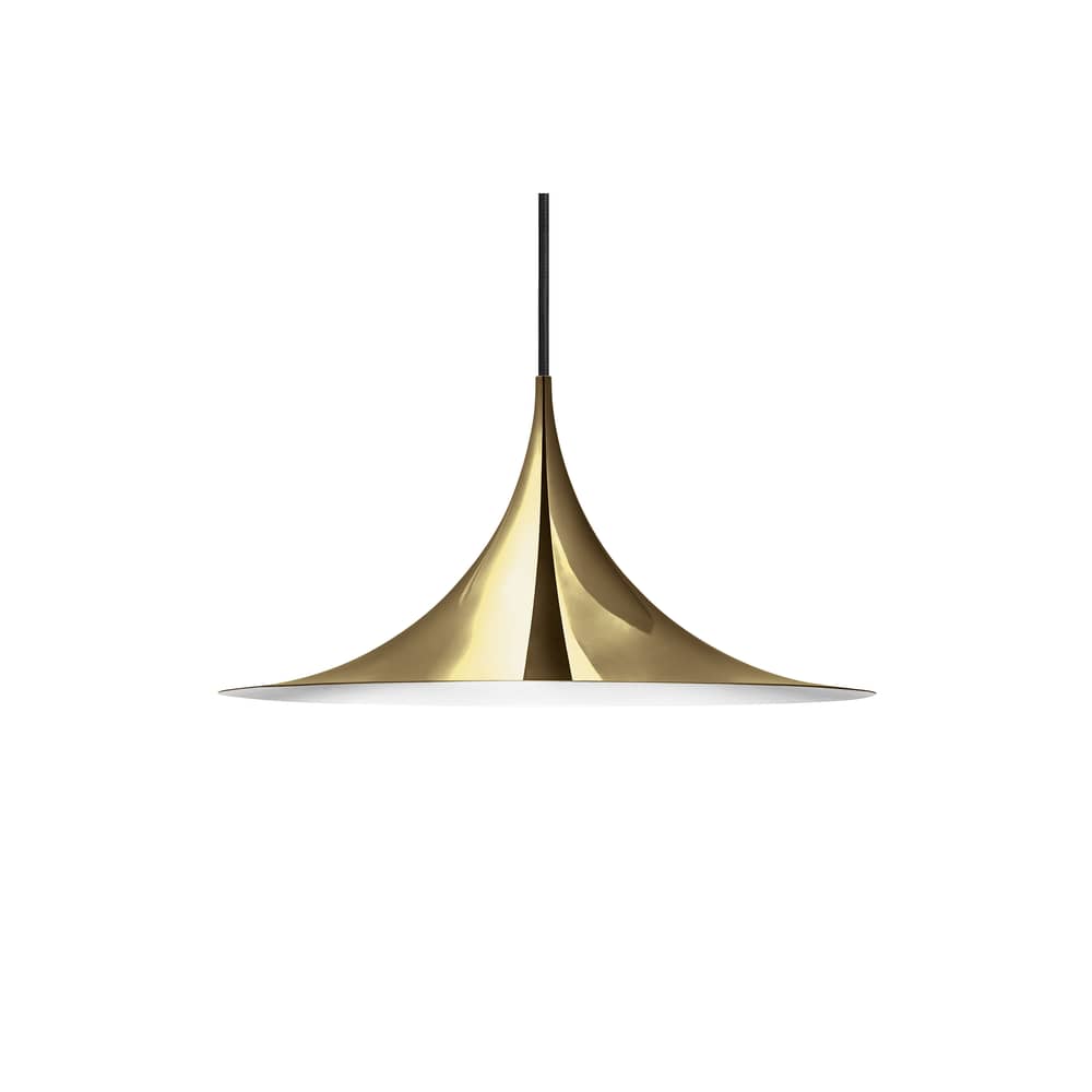 Suspension Semi   / Ø 47 cm - Réédition 1968 - Gubi - Laiton - Laiton