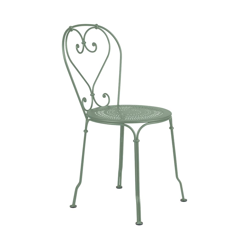 Chaise empilable 1900 métal vert - Fermob - Cactus - Acier