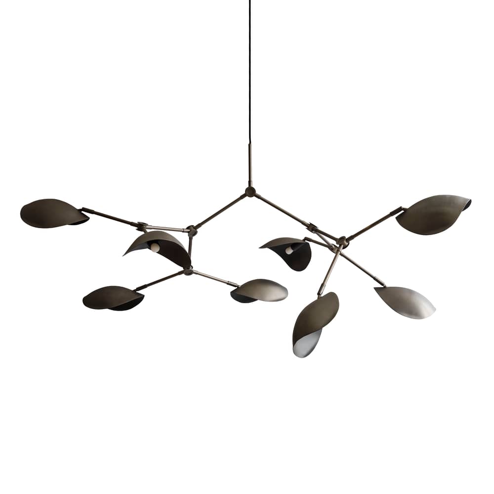 Suspension Stingray métal marron / Modulable - 152 x 121 cm - 101 COPENHAGEN - Bronze - Fer