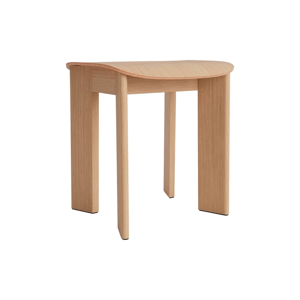 Sgabello Chisel 10 legno naturale - Hay - Rovere laccato - Impiallacciatura rovere laccato