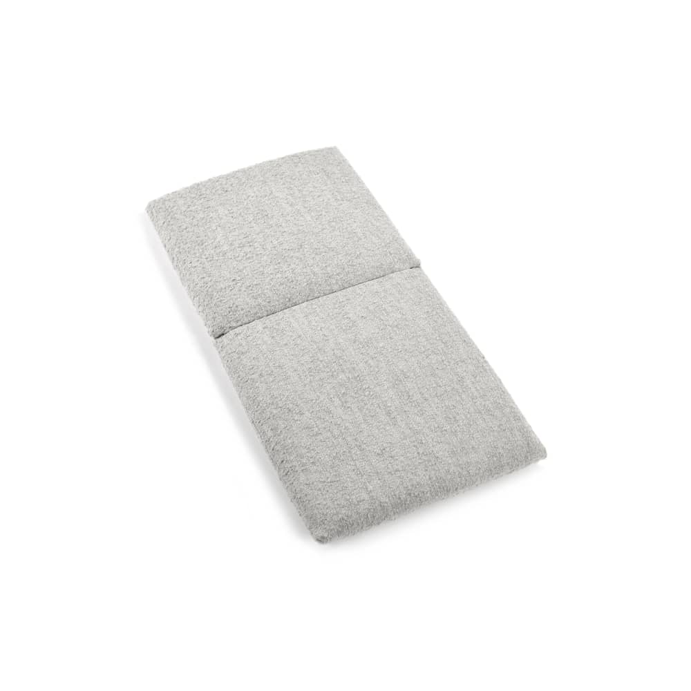 Armlehne Indoor textil grau / INDOOR-Kissen für den Lounge Sessel Valerie - Serax - Indoor / Grau - Leinen, Schaumstoff, Wolle