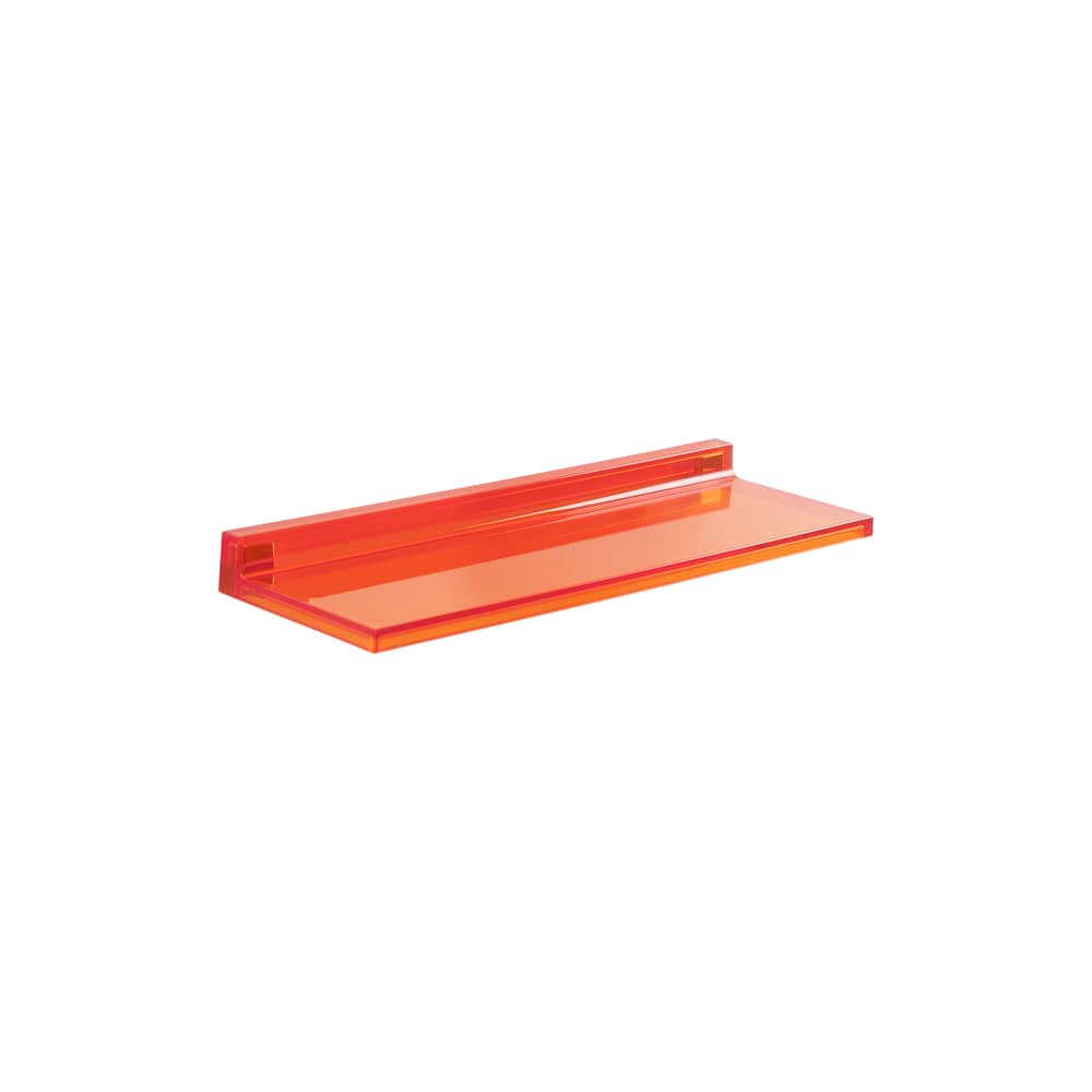 Scaffale Shelfish materiale plastico arancione / L 45 cm - Kartell - Arancione - PMMA