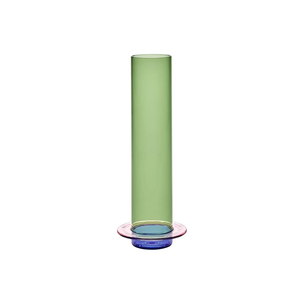 Vase Mix Glass Towers glas grün / Large - H 32,5 cm - Serax - H 32,5 cm Grün - Borosilikatglas
