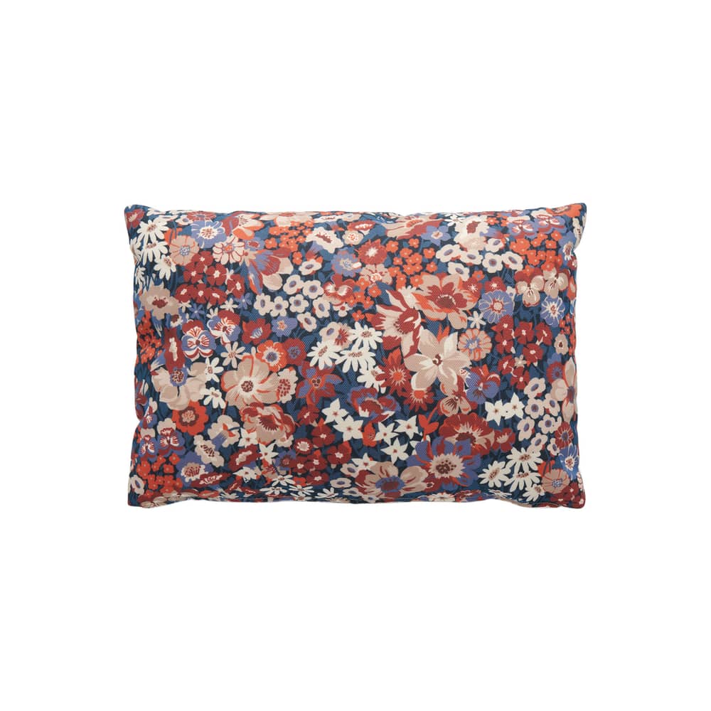 Liberty Outdoor cushion textile red / 45 x 32 cm - Kartell - Rusty (Liberty Artemis) -  Ouate, Outdoor fabric