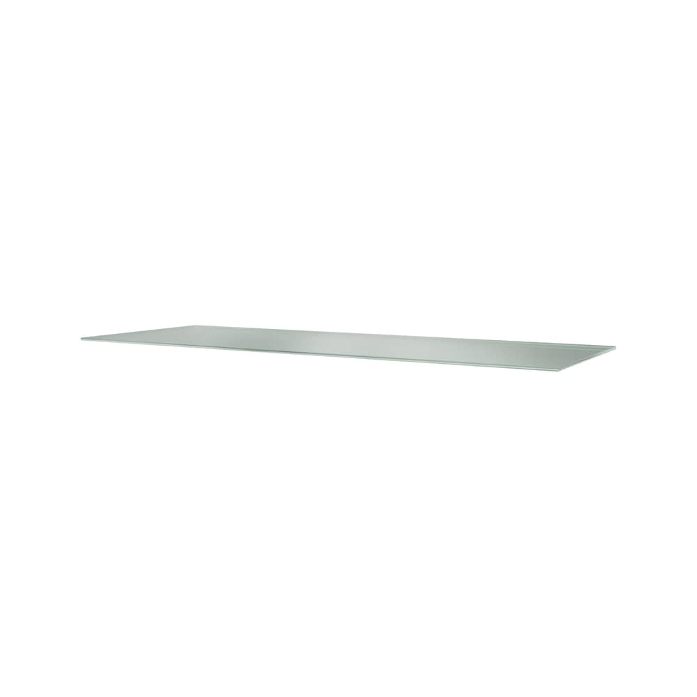 Accessorio  vetro trasparente / Scaffale interno per Panton Wire Extended - L 68,2 x P 25,7 cm - MONTANA - Vetro trasparente - Vetro