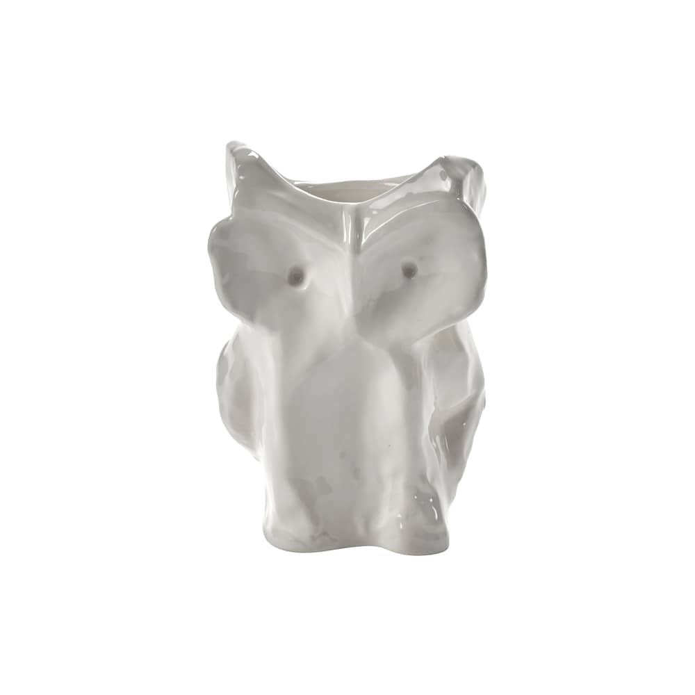 Vase After Midnight Owl  céramique blanc / XS - H 12 cm - Serax - Blanc - Grès émaillé