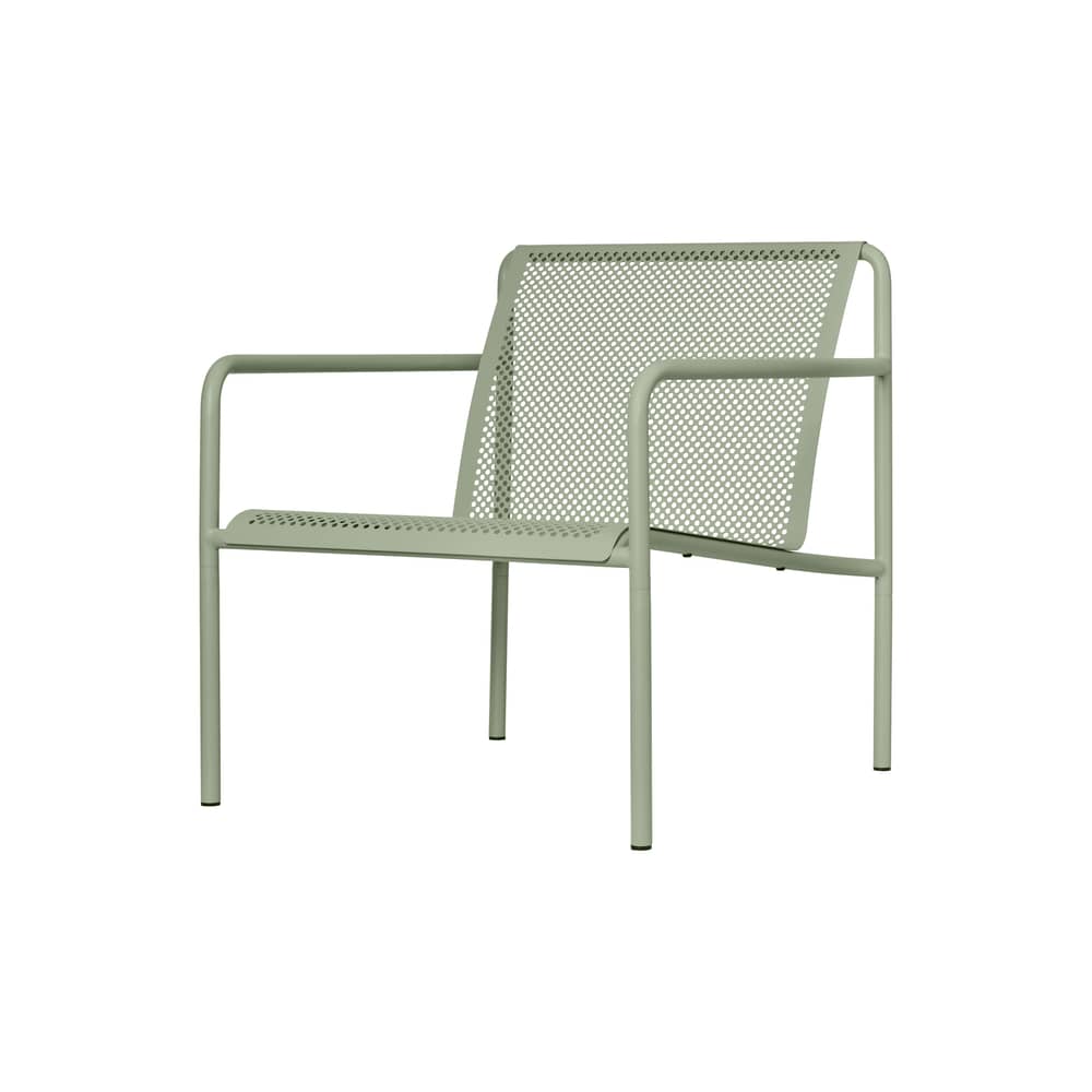 Lounge Sessel Dapple metall grün - Ferm Living - Grüner Tee - Verzinkter, pulverbeschichteter Stahl