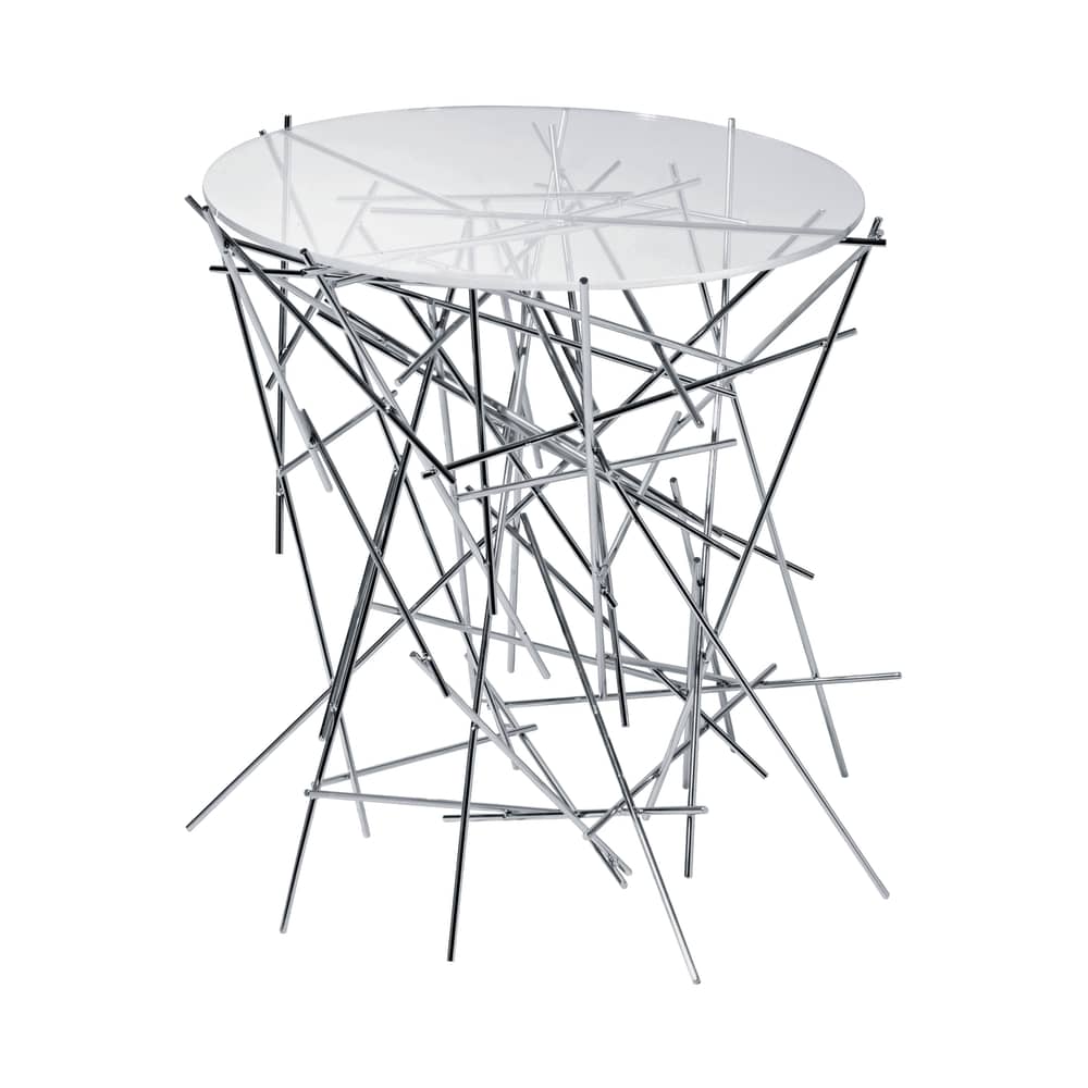 End table Blow up Alessi / Ø 45 x H 44 cm - Fratelli Campana, 2004