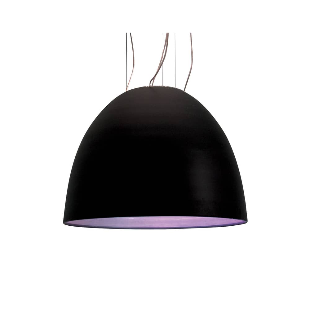 Pendelleuchte Nur 1618 metall grau schwarz Ø 90 cm - Artemide - Anthrazit-grau - Halogen - Aluminium