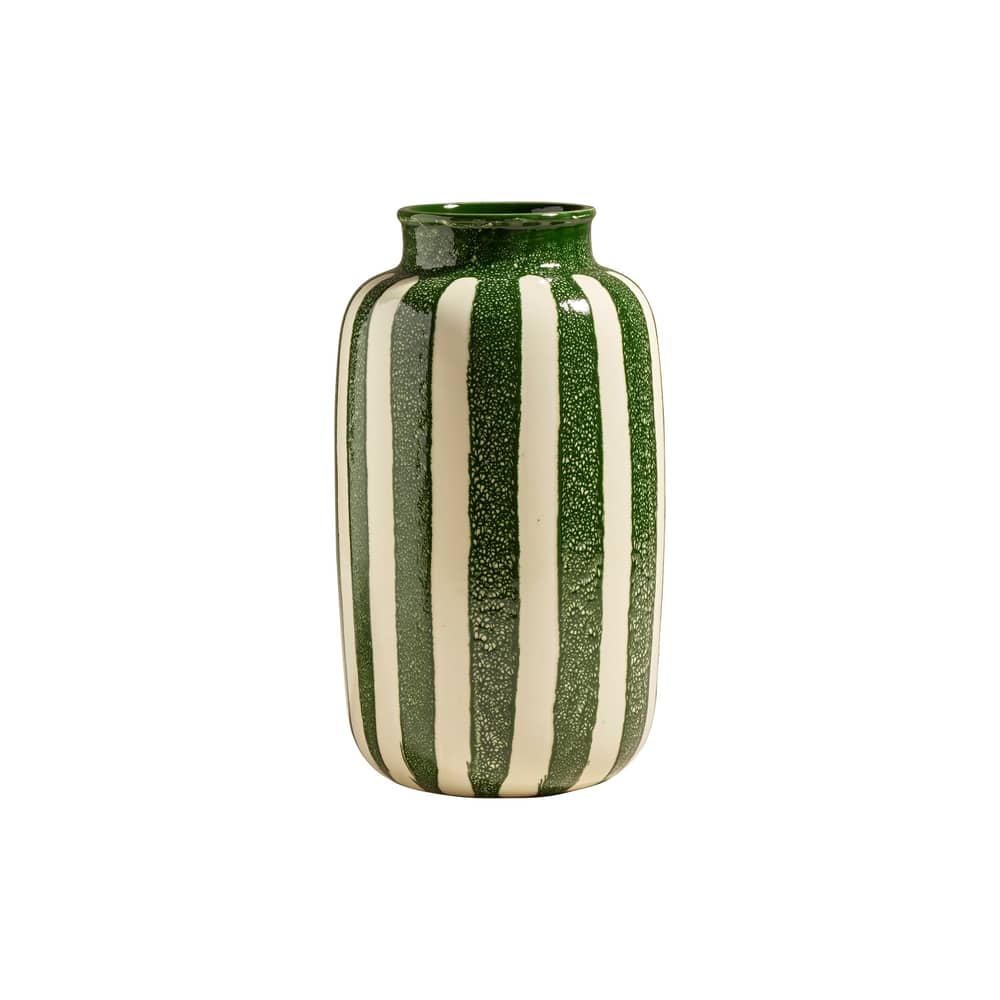 Vase Riviera Large céramique vert / H 36 cm - Maison Sarah Lavoine - Vert - Céramique émaillée