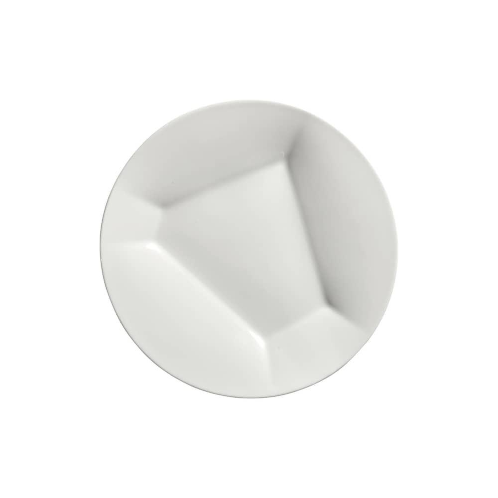Dessertteller Silos 02 keramik weiß / Ø 24 cm – 2er-Set - Serax - Nr. 02 / Weiß - Porzellan