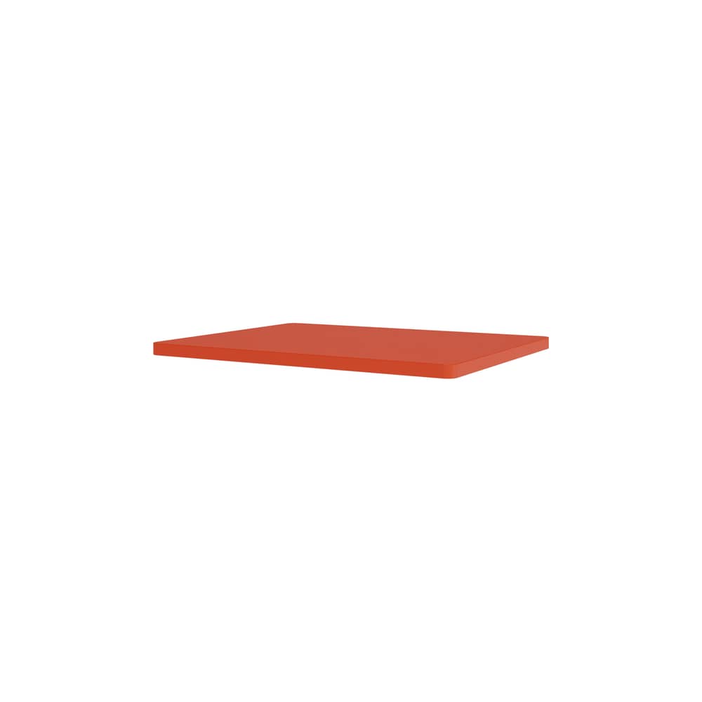 Accessorio  legno arancione / Scaffale interno per Panton Wire Single - L 33 x P 25,7 cm - MONTANA - Eglantine 145 - MDF laccato