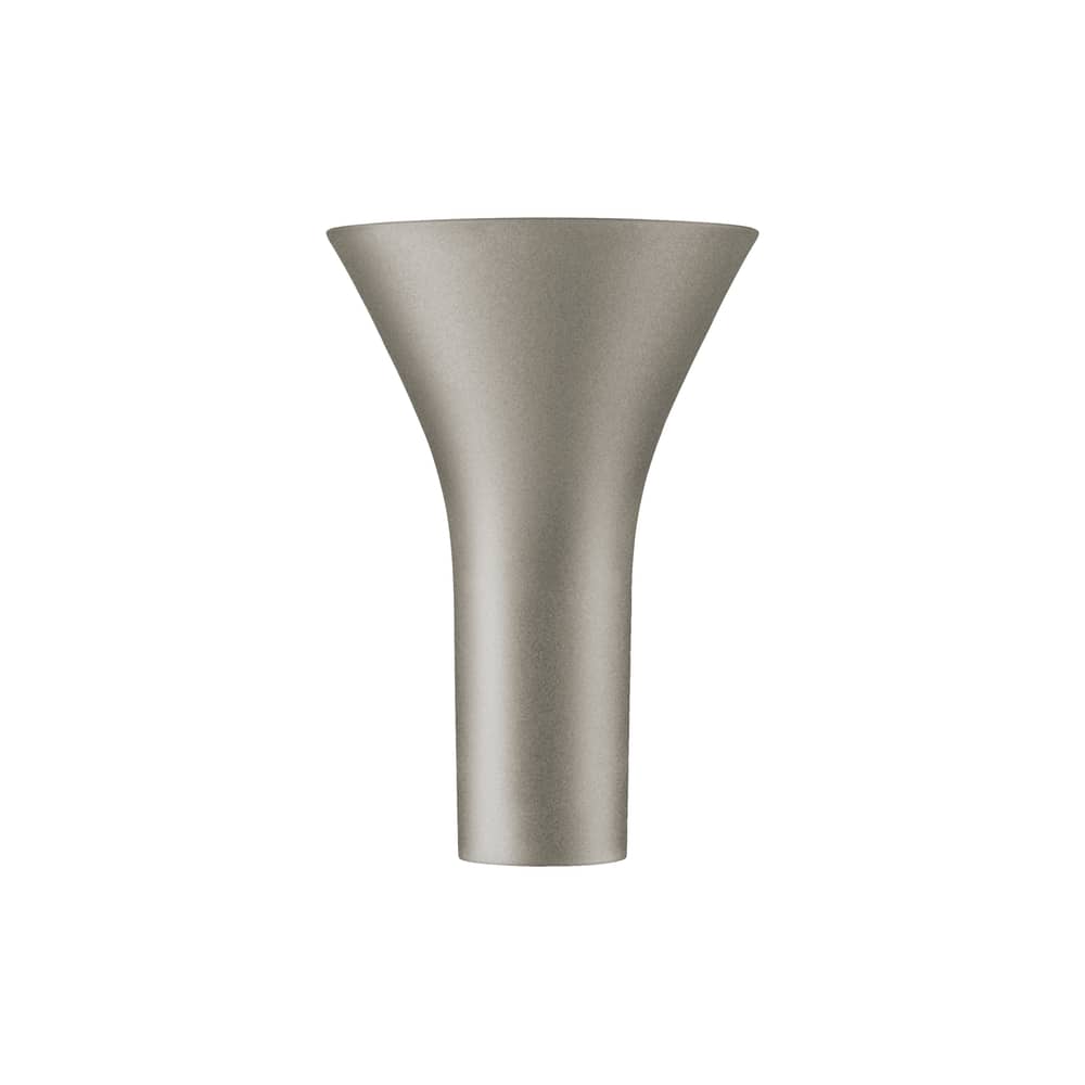 Applique Torche LED métal - Foscarini - Titanium - Aluminium verni