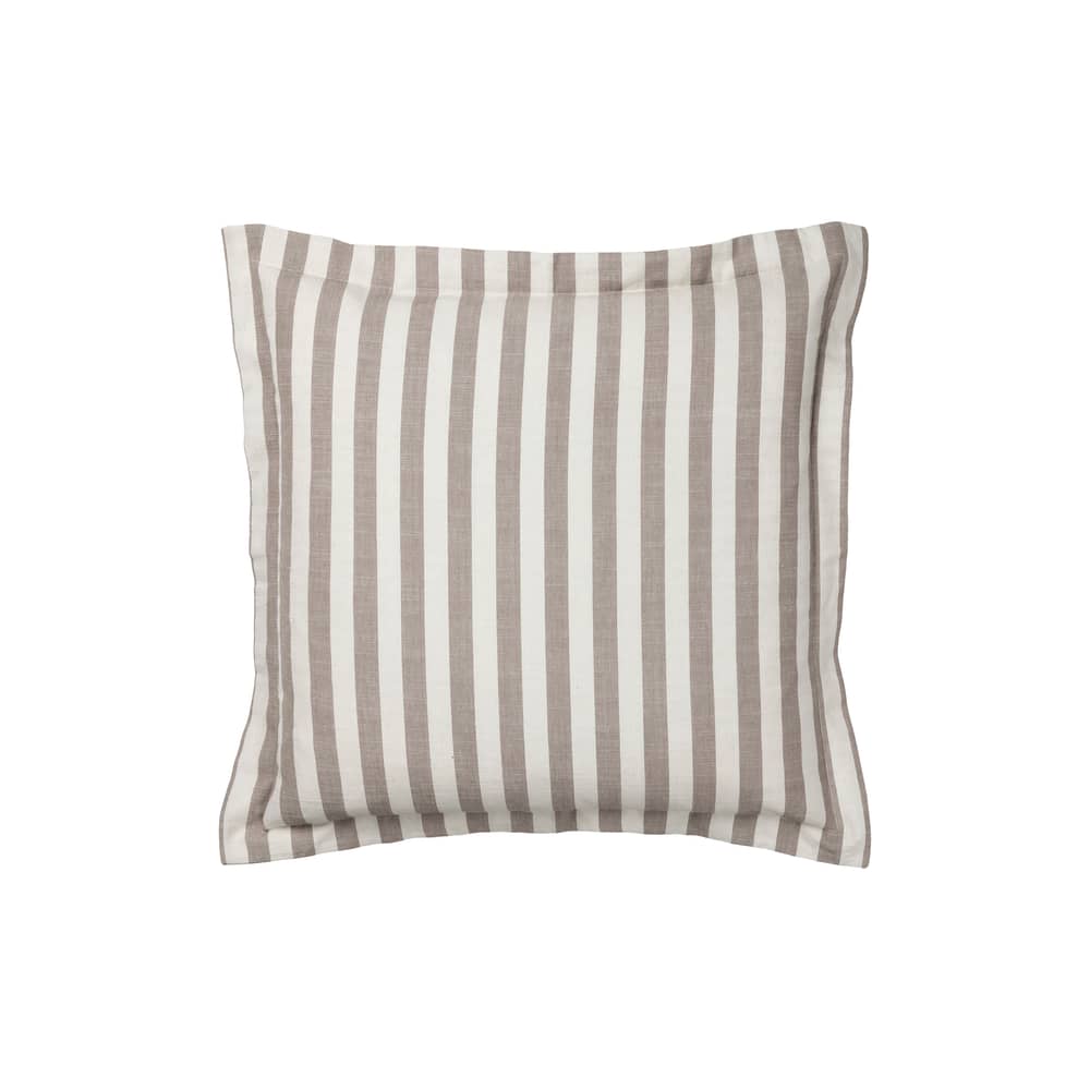 Housse de coussin Marta beige / 50 x 50 cm - BROSTE COPENHAGEN - Taupe chaud - Coton