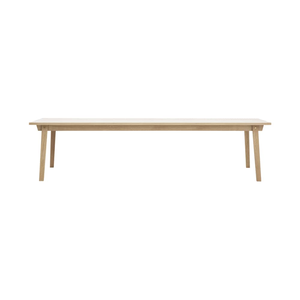 Slice Rectangular table natural wood 90 x 300 cm - Normann Copenhagen - Natural oak - Oak