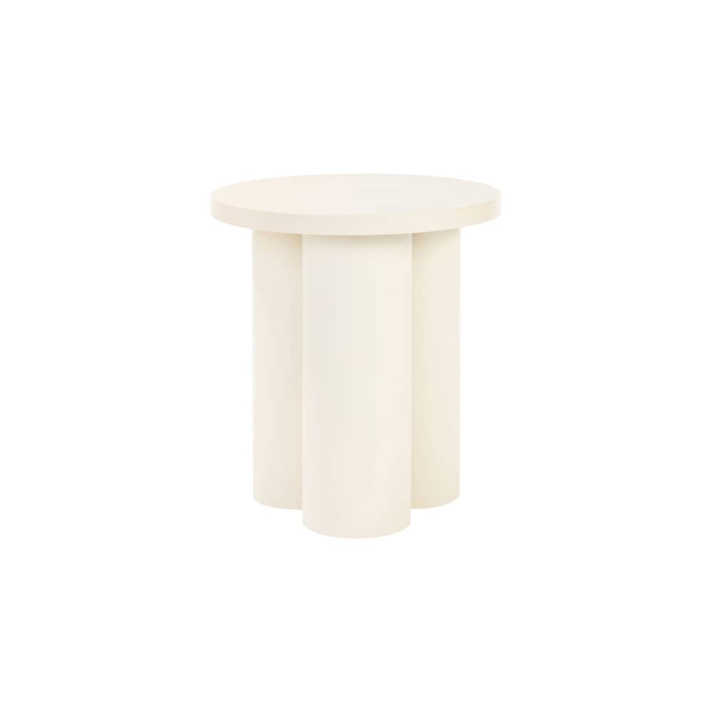 Tabouret Oly bois beige - NOO.MA - Beige désertique - Acier, Placage de frêne