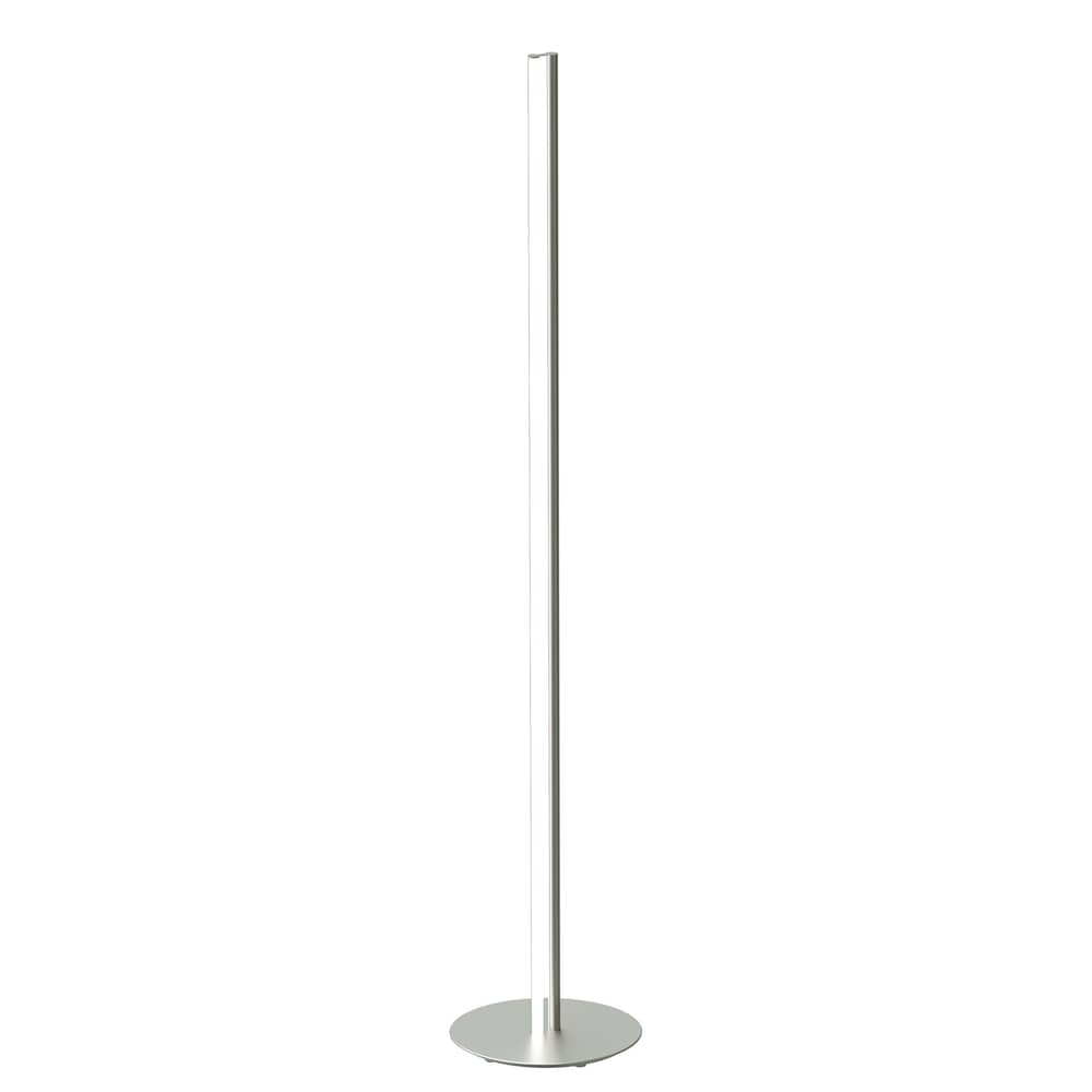Lampadaire Coordinates F    LED / H 200 cm - Flos - Argent - Aluminium extrudé