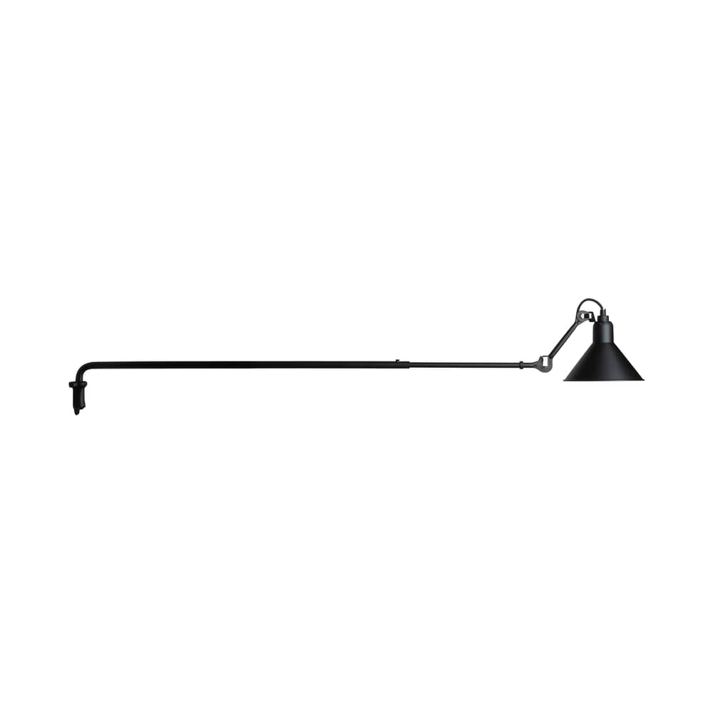 N°213 Wall light - With telescopic arm by DCW éditions - Lampes Gras - Black satin - Steel