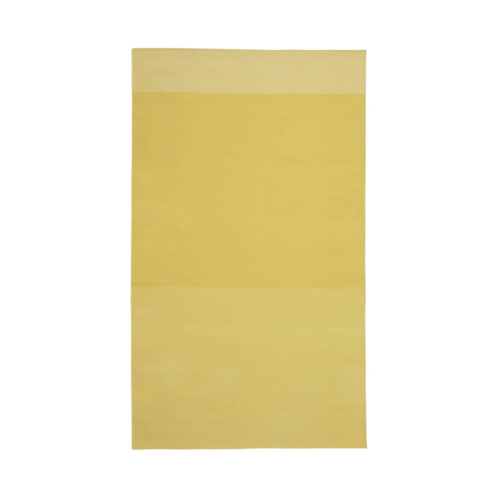 Tapis Varjo jaune / 200 x 300 cm - Laine tissée main - Muuto - Jaune - Laine