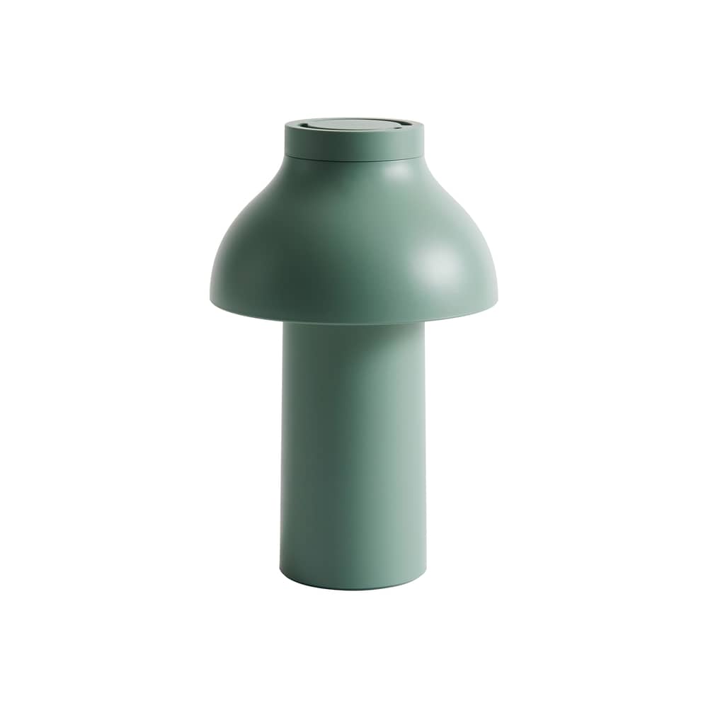 Kabellose, wiederaufladbare Außenlampe PC Portable n°2 plastikmaterial grün / Pierre Charpin - Hay - Grün Herbst - ABS, Polypropylen