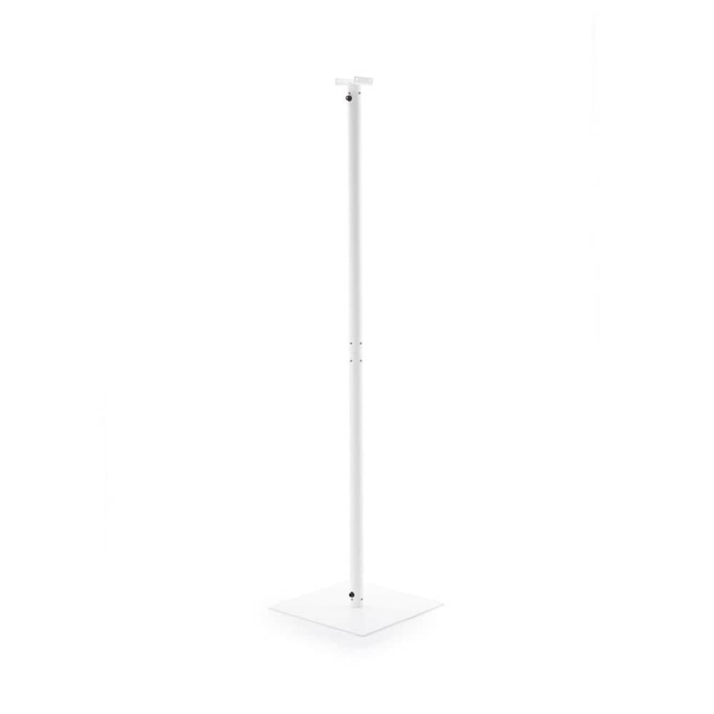 Piede  metallo bianco / Per radiatore Hotty - H 210 cm - Unopiu - Base/Supporto / Bianco - Acciaio, Alluminio