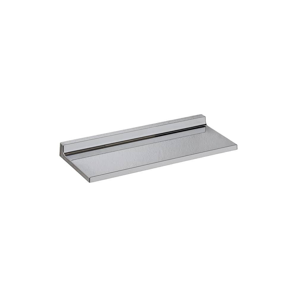 Scaffale Shelfish materiale plastico argento / L 45 cm - Kartell - Cromato - PMMA
