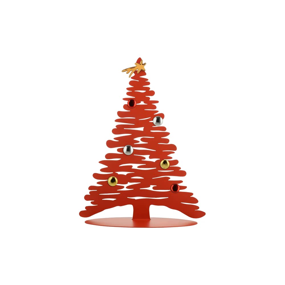 Decorazione natalizie Bark Tree di Alessi - rosso | Made In Design