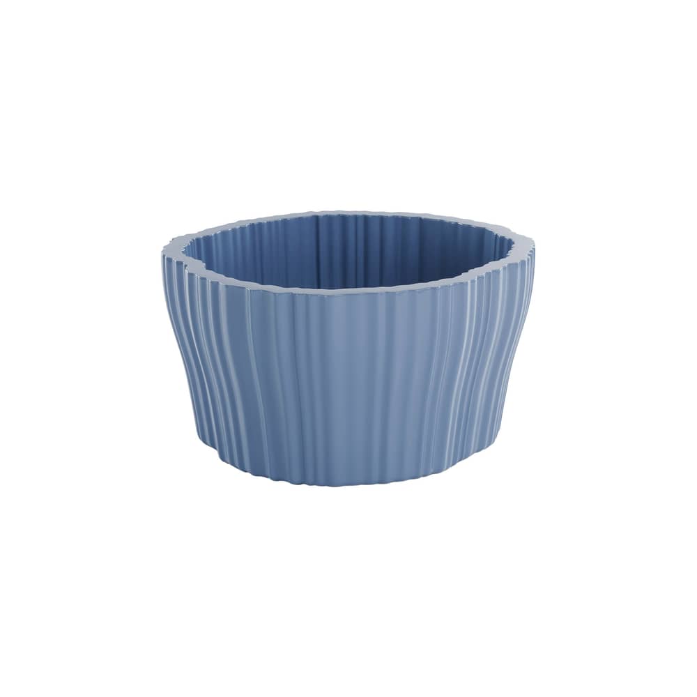 Portavaso Corteza Large materiale plastico blu / 64 x 70 cm x H 36 cm - Kartell - Lillà - Polietilene riciclato