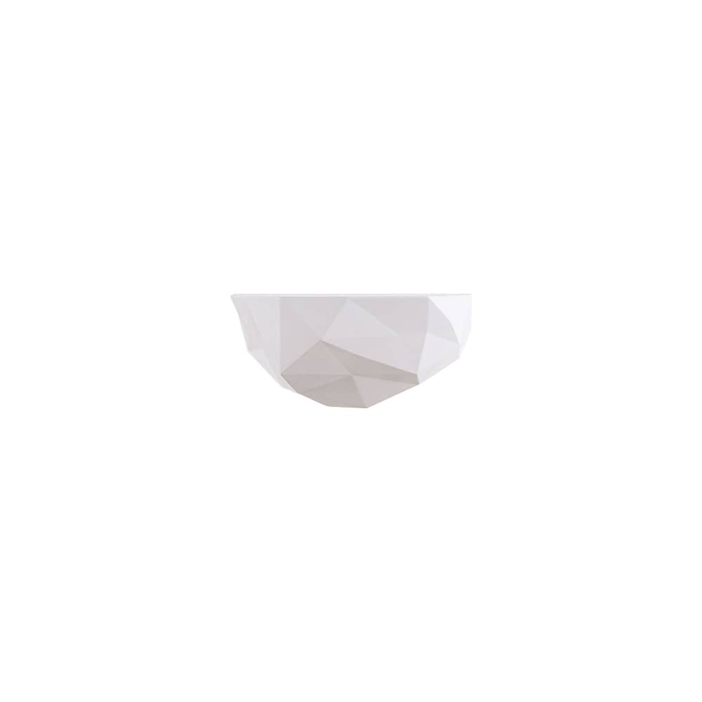 Space Rock Shelf plastic material white / Small - W 22 x D 18.7 x H 9 cm - Seletti - White - Resin