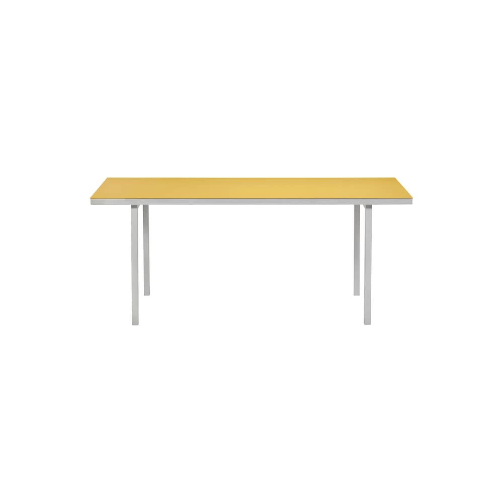 Table rectangulaire Alu table / 180 x 85 cm - (indoor/outdoor) - valerie objects - Jaune - Aluminium