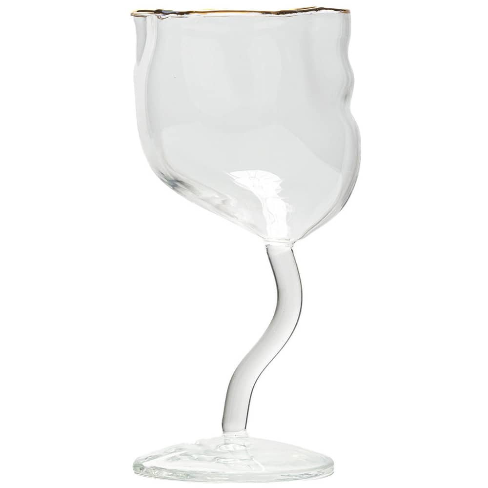 Verre à vin Classics on Acid - Greca verre transparent / Ø 8,5 x H 19,5 cm - Diesel living with Seletti - Greca - Verre