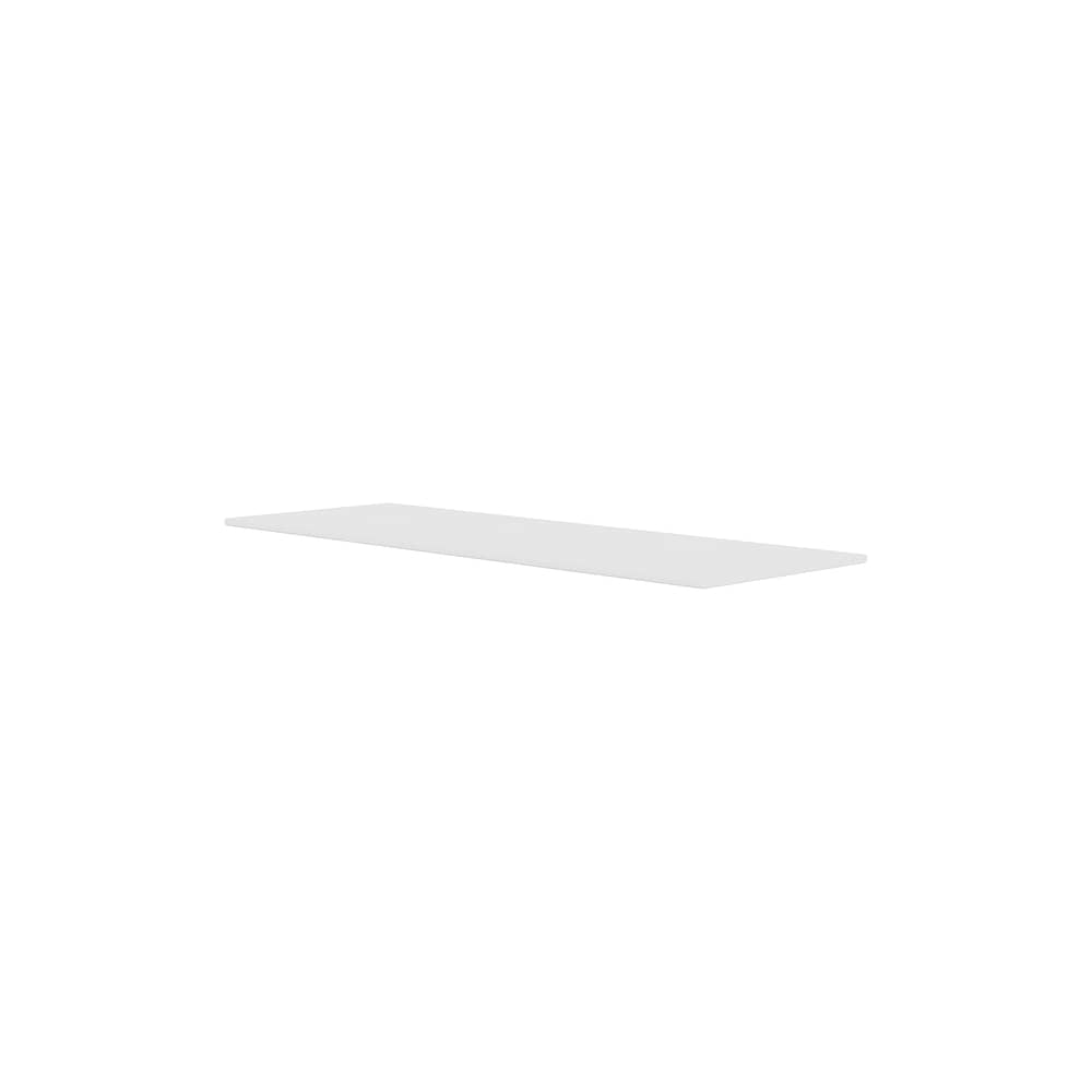 Accessoire  / Plateau supérieur pour deux modules Montana Mini - L 70 x P 25 cm - MONTANA - New white 101 - MDF laqué