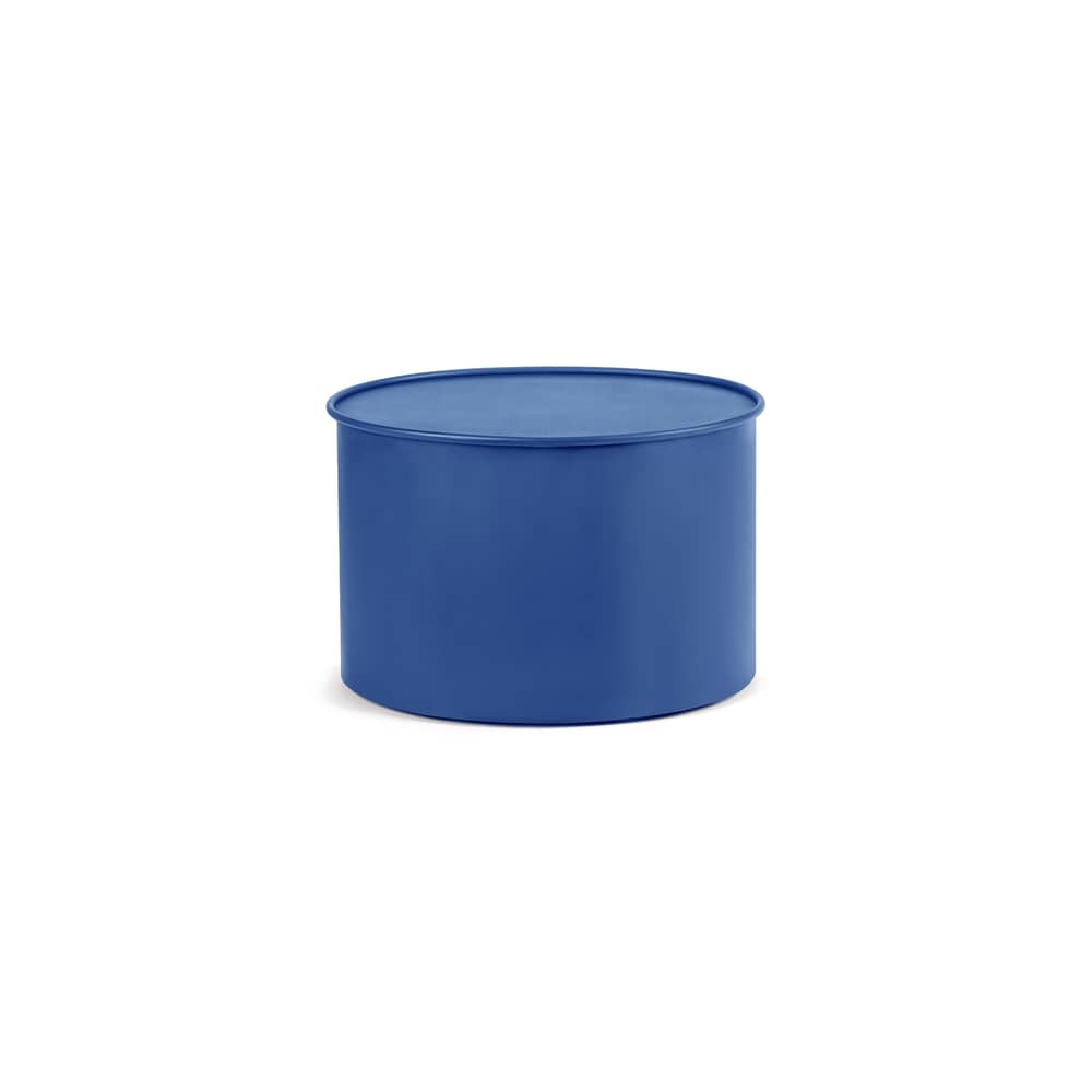Couchtisch Valerie metall blau / 56 x 43,5 x H 37 cm - Serax - Blau - lackierter Stahl
