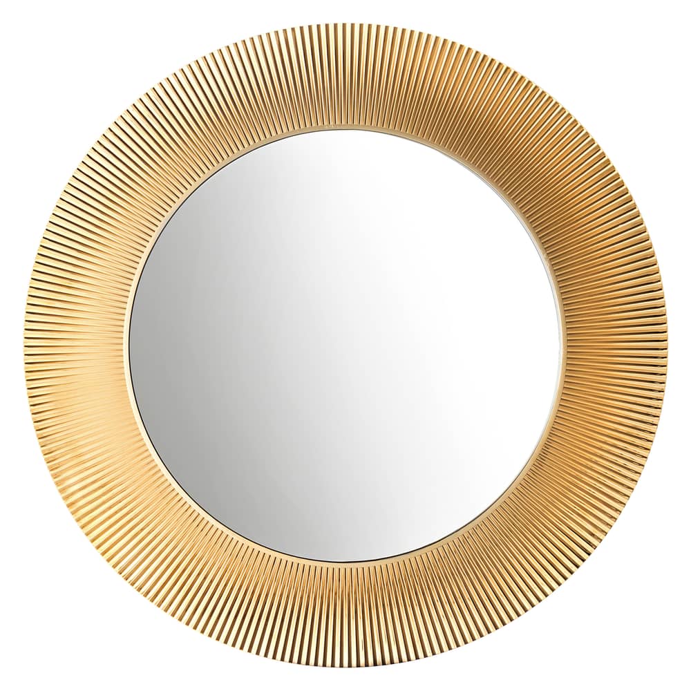 Wandspiegel All Saints plastikmaterial gold / Ø 78 cm - Kartell - Gold-metallic - PMMA