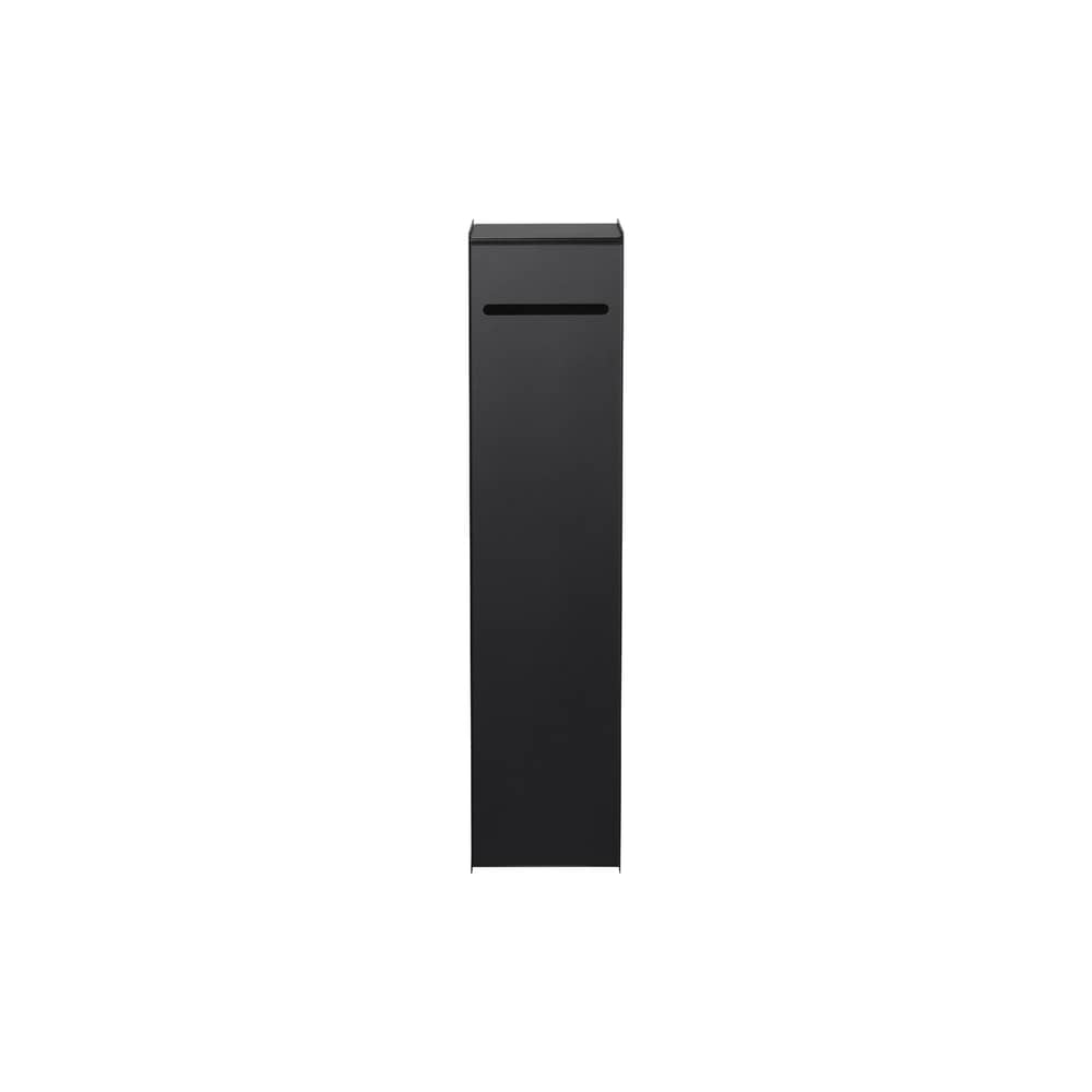 Portarotolo per Carta Igienica Sama metallo nero / Per 5 rotoli - H 59 cm - Ferm Living - Nero - Acciaio inossidabile