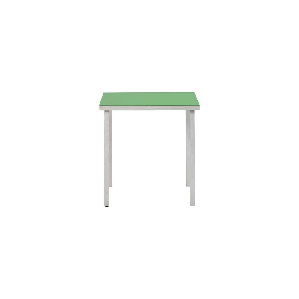 Table carrée Alu table / 85 x 85 cm - (indoor/outdoor) - valerie objects - Vert - Aluminium