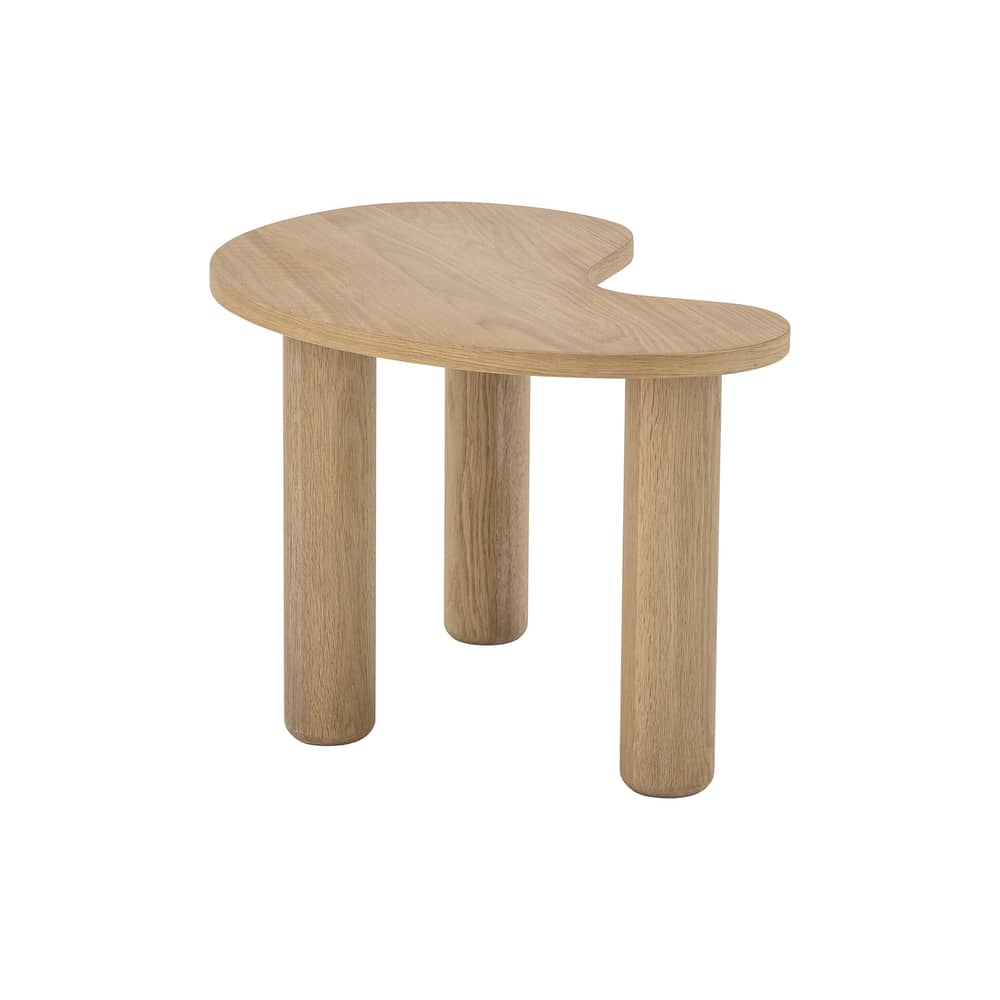 Table basse Luppa bois naturel / 65 x 44 x H 40 cm - Hévéa - Bloomingville - 65 x 44 x H 40 cm / Bois clair - Bois d\'hévéa