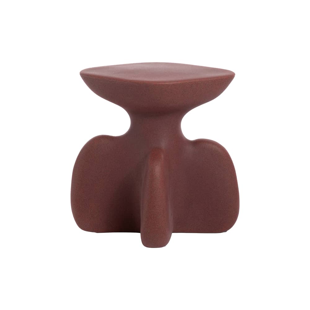 Tavolino d\'appoggio Archeo materiale plastico rosso / H 38,7 cm - Jaime Hayón - Magis - Rosso porfido - Polietilene
