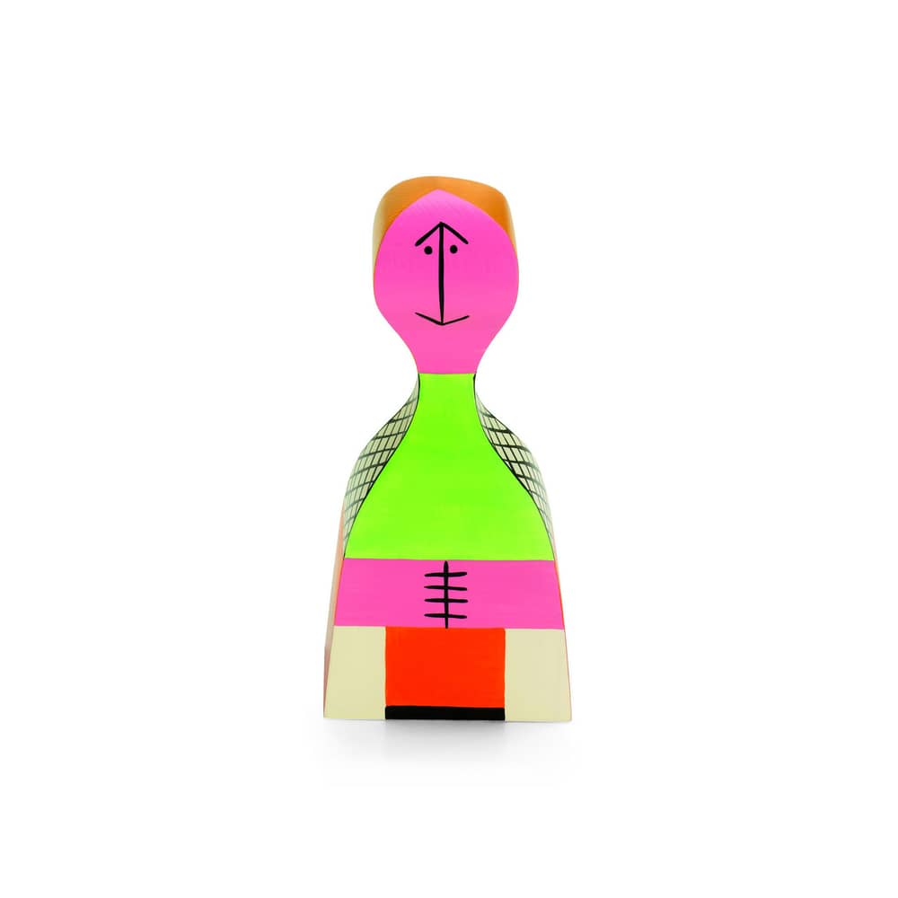 Décoration Wooden Dolls - No. 19 / By Alexander Girard, 1952 - Vitra - No. 19 - Sapin