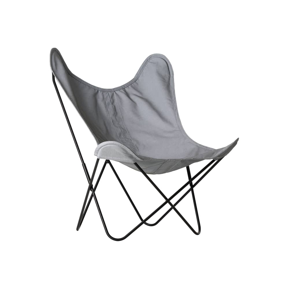 Sessel AA textil blau / Batyline Elios - Neuauflage 1938 - AIRBORNE - Himmel - Batyline® Elios-Gewebe, thermolackierter Stahl